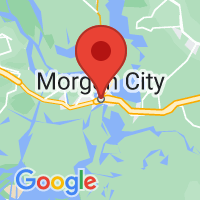 Map of Morgan City, LA US